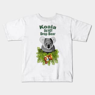 Cute Cartoon Koala Kids T-Shirt